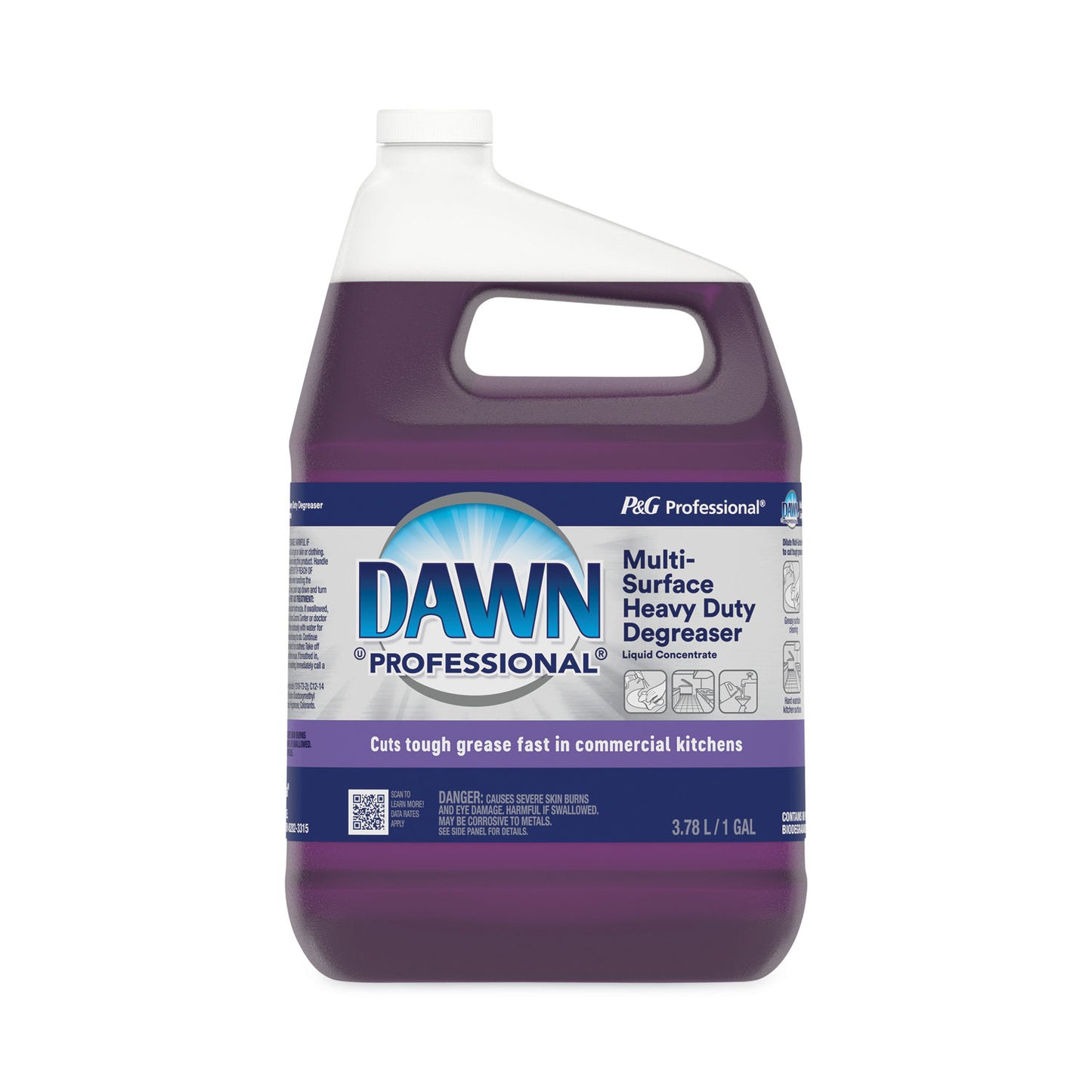 Dawn Professional Multi-Surface Heavy Duty Degreaser, Fresh Scent, 1 gal Spray Bottle (PGC07307EA)
