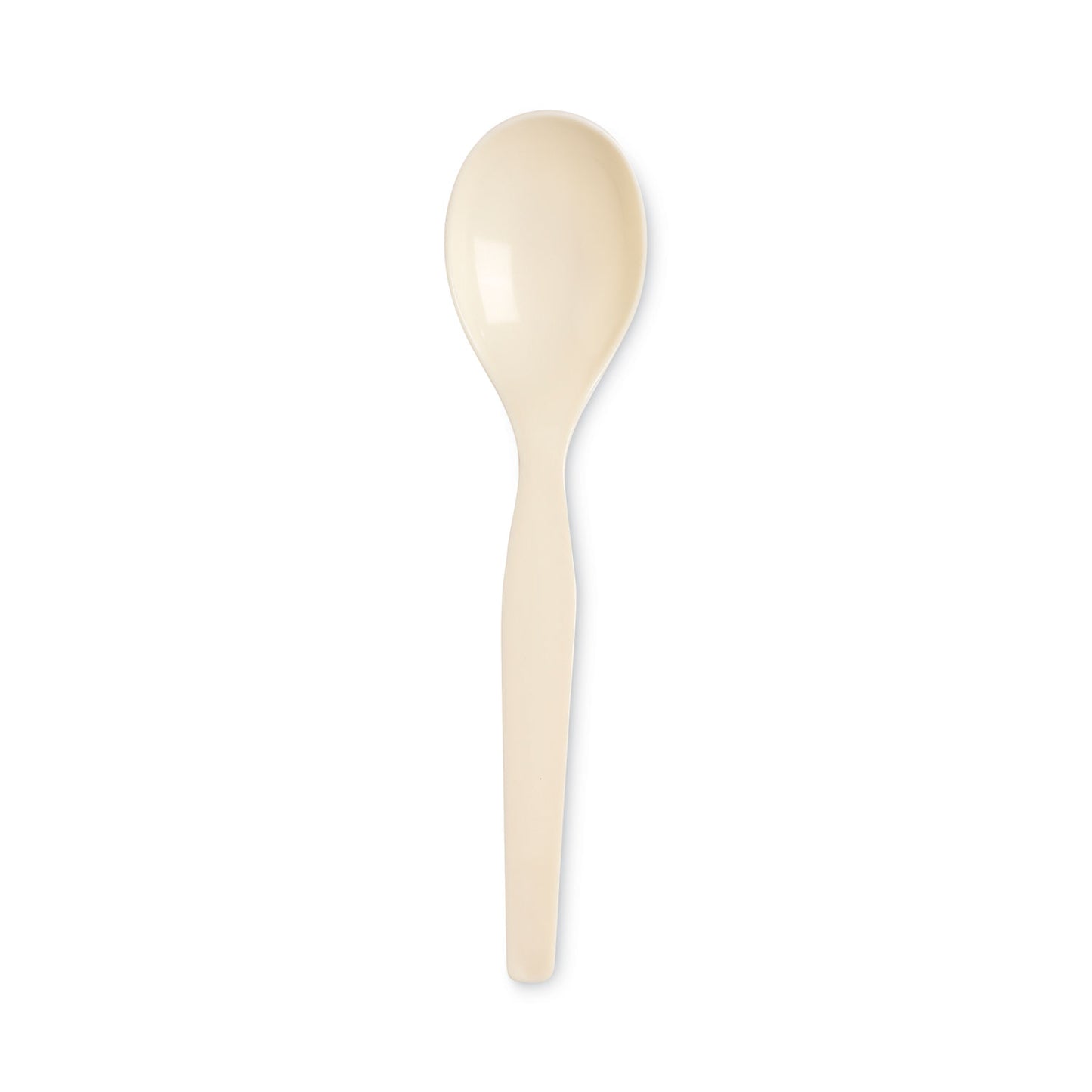 Dixie SmartStock Plastic Cutlery Refill, Soup Spoon, 6", Series-O Mediumweight, Beige, 40/Pack, 24 Packs/Carton (DXESSSOUP11B)