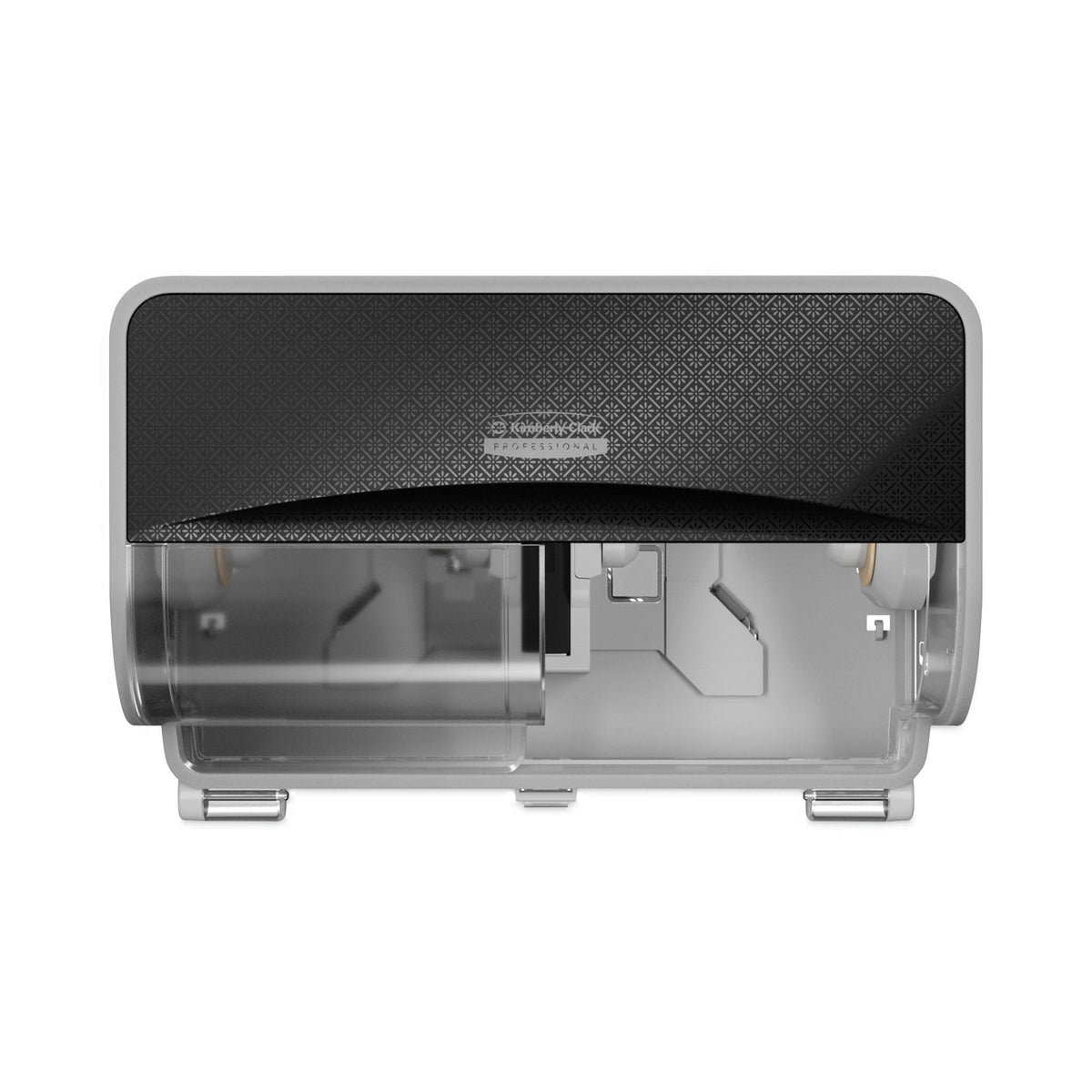 Kimberly-Clark ICON Coreless Standard Roll Toilet Paper Dispenser, 8.43 x 13 x 7.25, Black Mosaic (KCC58722)