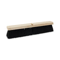 Boardwalk Floor Brush Head, 3" Black Medium Weight Polypropylene Bristles, 18" Brush (BWK20618)