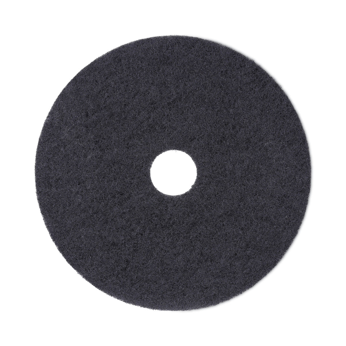 Boardwalk Stripping Floor Pads, 19" Diameter, Black, 5/Carton (BWK4019BLA)