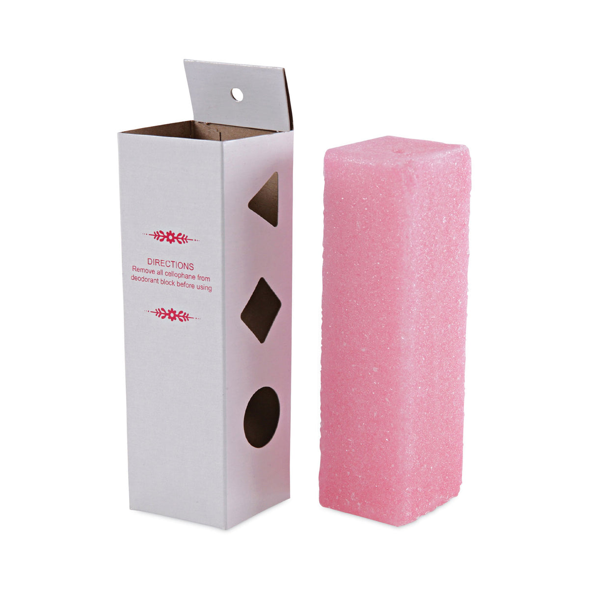 Boardwalk Deodorizing Para Wall Blocks, 24 oz, Pink, Cherry, 6/Box (BWKW24)