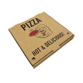 BluTable Pizza Boxes, 10 x 10 x 2, Kraft, Paper, 50/Pack (RMA661631253304)