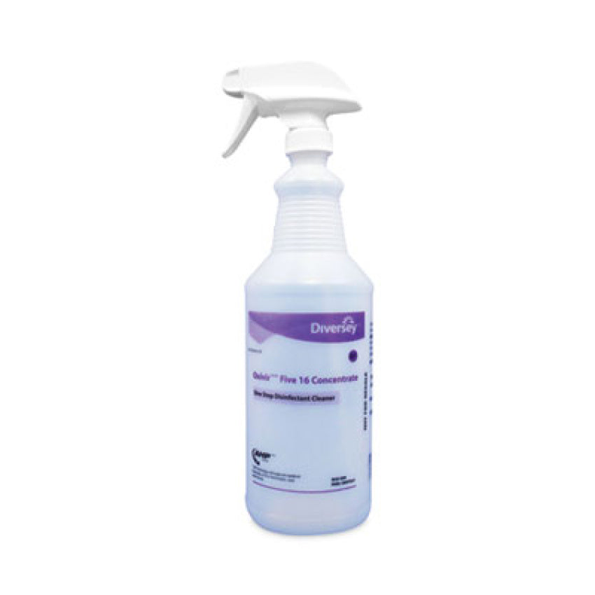 Diversey Oxivir Five 16 Concentrate Replacement Bottle, 32 oz, White (DVO9D12226631)