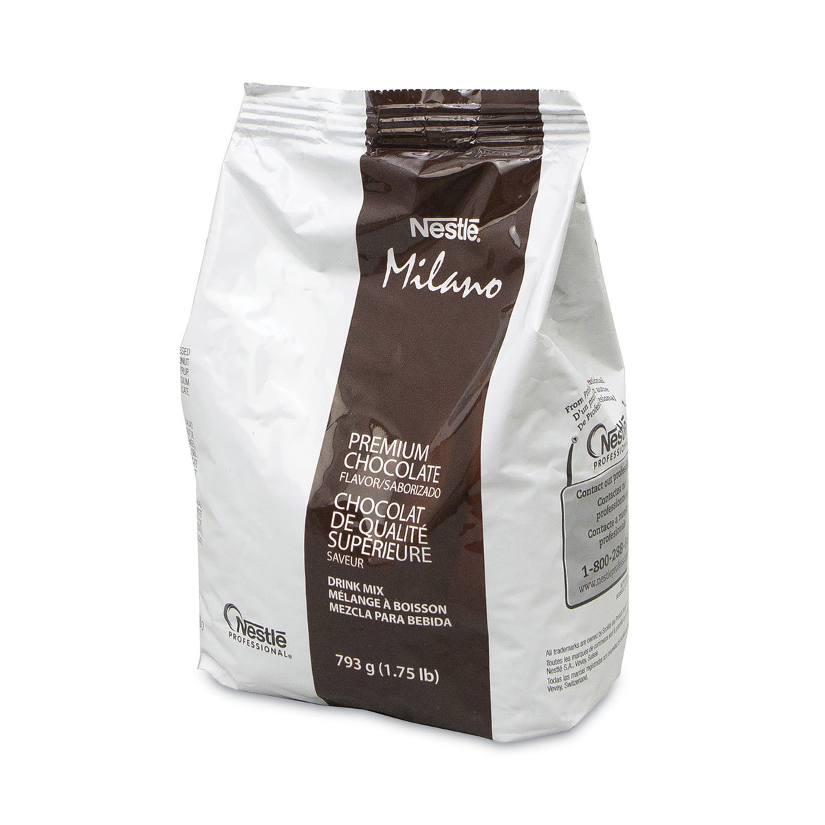 Nestl Milano Premium Chocolate Hot Cocoa Mix, 28 oz Packet, 4/Carton (NES416818)