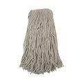 Boardwalk Cut-End Wet Mop Head, Cotton, No. 32, White (BWK2032CEA)