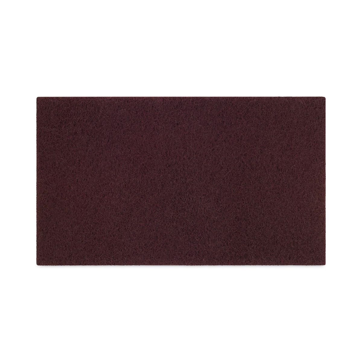 Boardwalk Deep Scrub Pads, 28 x 14, Maroon, 10/Carton (BWKSPP1428)
