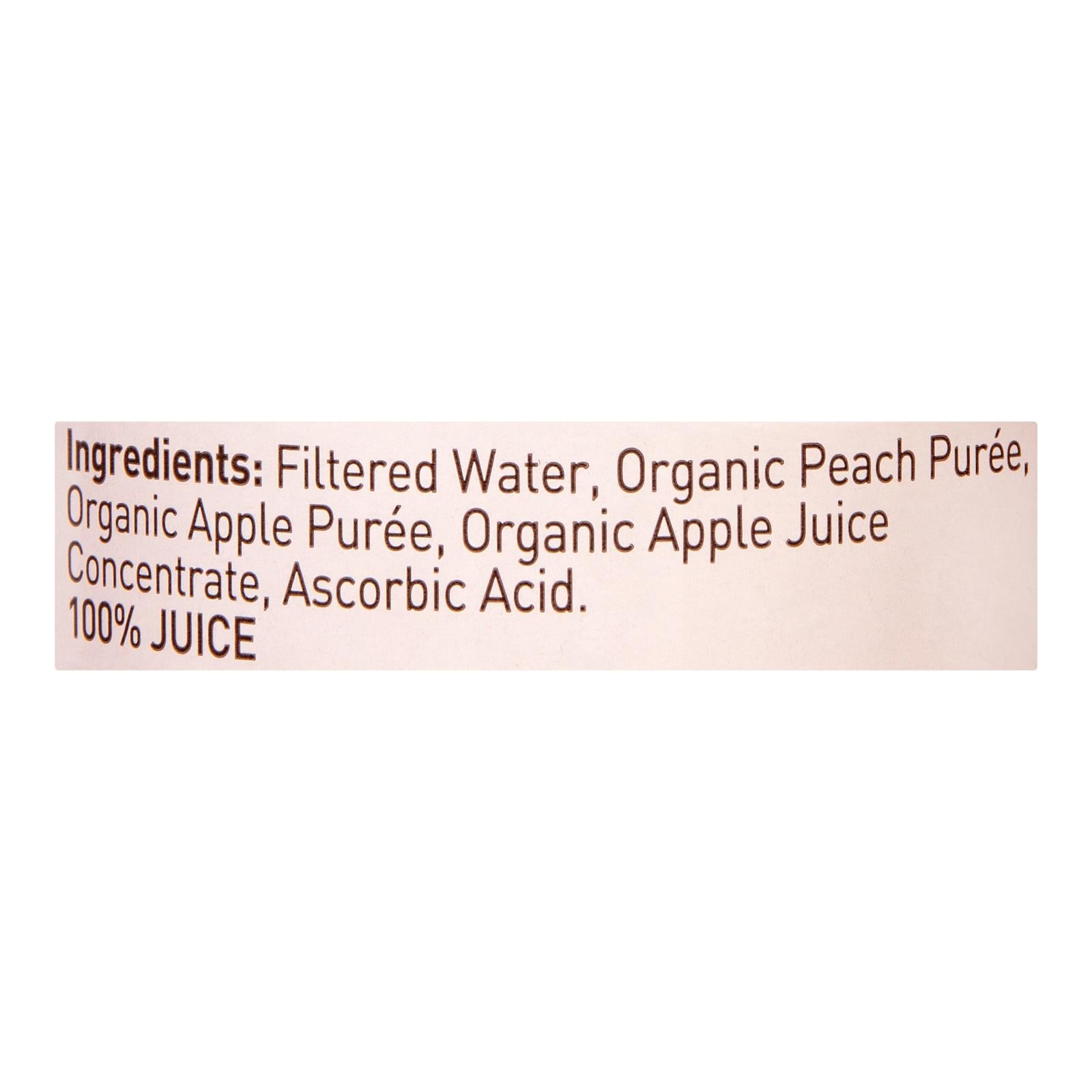 Bionaturae Fruit Nectar - Orangic - Peach - 25.4 oz - case of 6