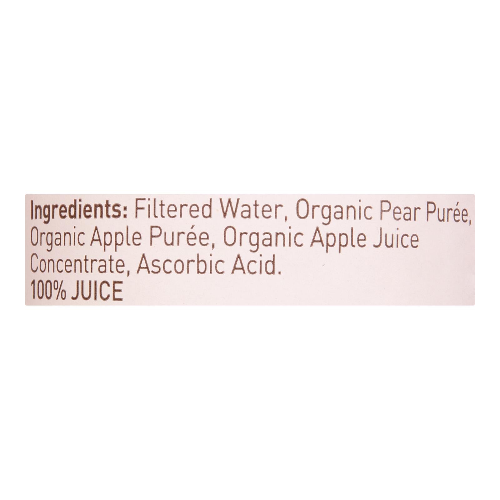 Bionaturae Fruit Nectar - Orangic - Pear - 25.4 oz - case of 6