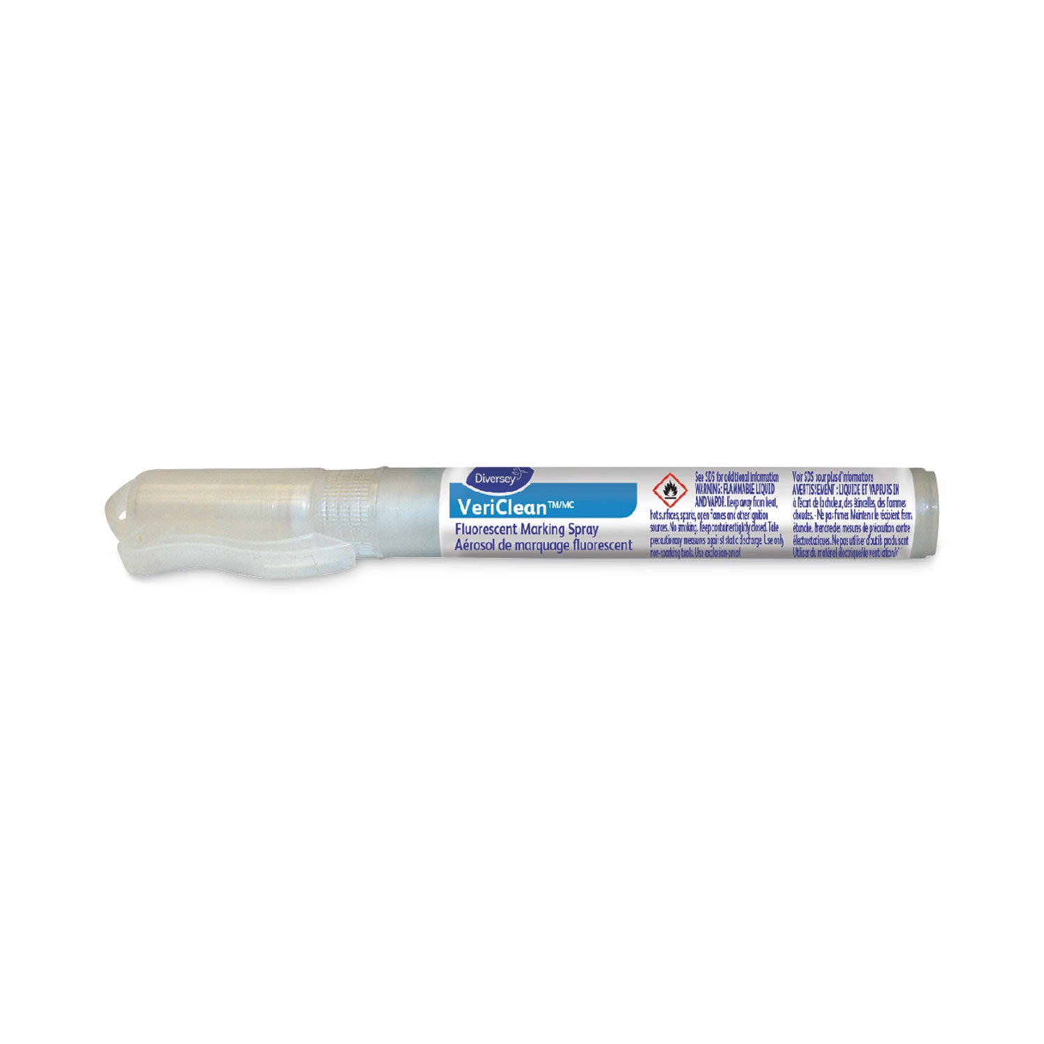 Diversey Vericlean Fluorescent Marking Spray, 10 mL Spray, 6/Carton (DVO101102924)