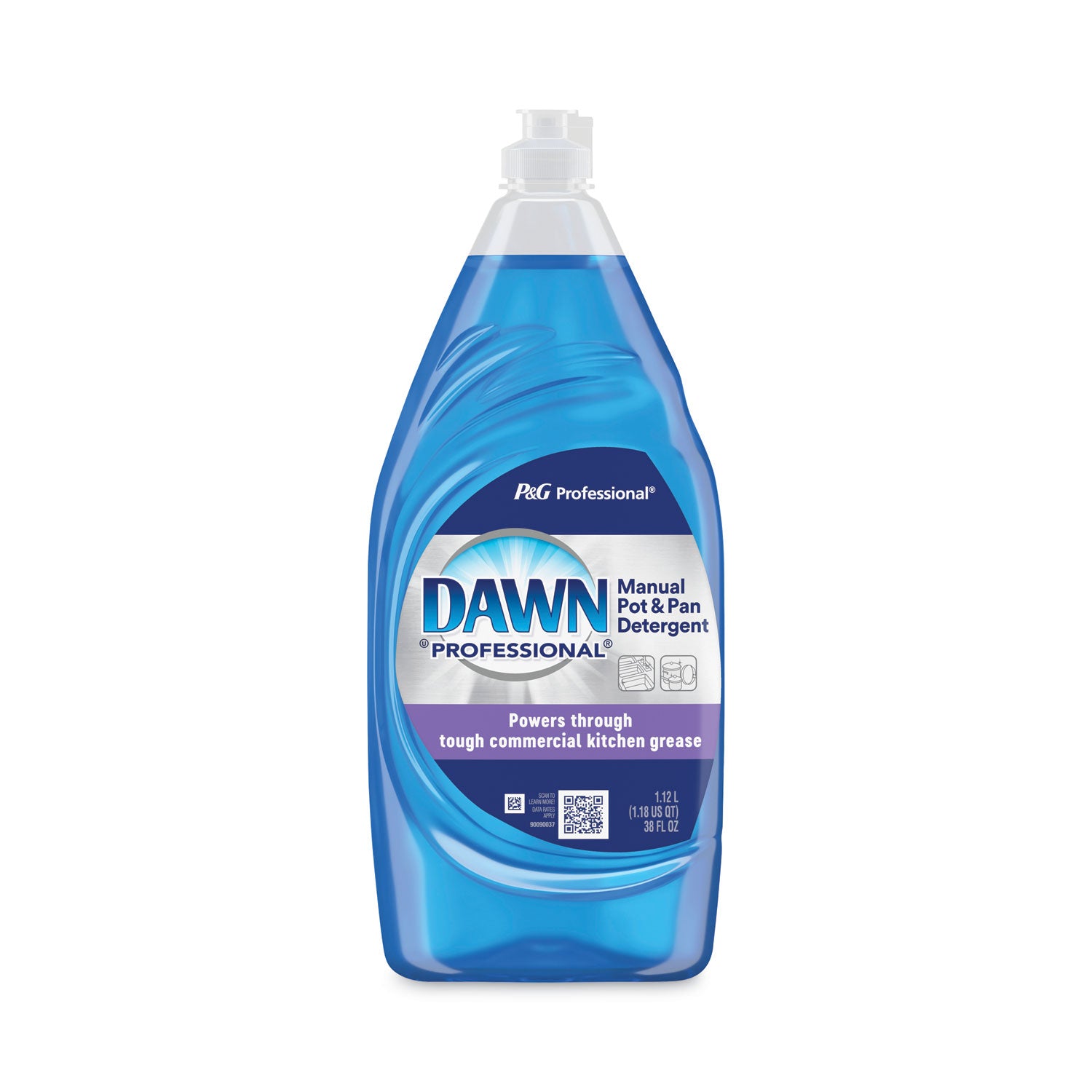 Dawn Professional Manual Pot/Pan Dish Detergent, 38 oz Bottle (PGC45112EA)