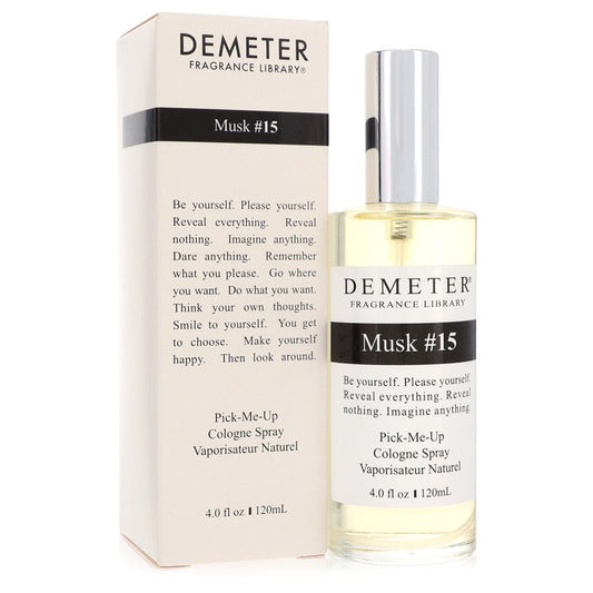 Demeter Musk #15 by Demeter Cologne Spray (Unisex Unboxed) 4 oz for Men