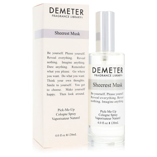 Demeter Sheerest Musk by Demeter Cologne Spray (Unisex Unboxed) 4 oz for Women