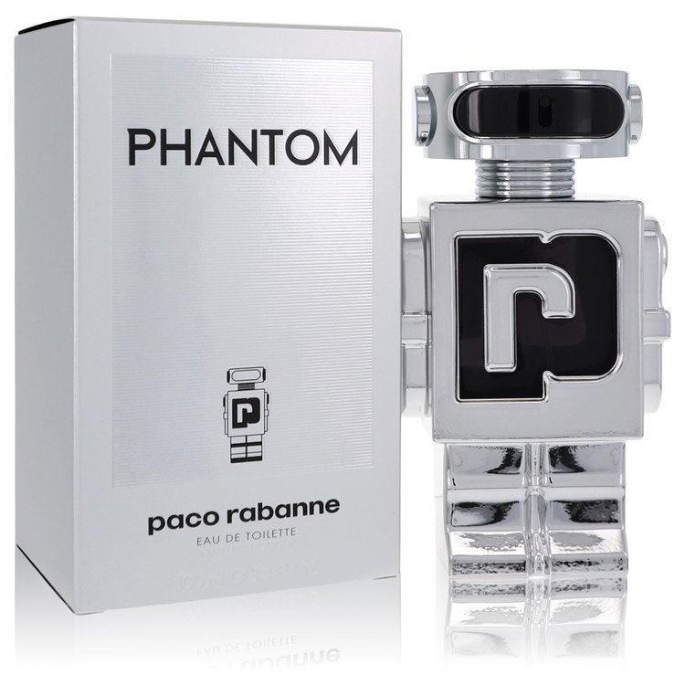 Paco Rabanne Phantom by Paco Rabanne Eau De Toilette Spray (Unboxed) .5 oz for Men