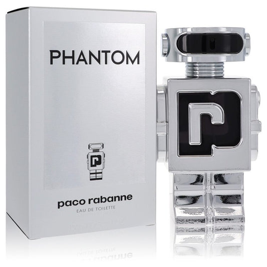 Paco Rabanne Phantom by Paco Rabanne Eau De Toilette Spray (Unboxed) .5 oz for Men