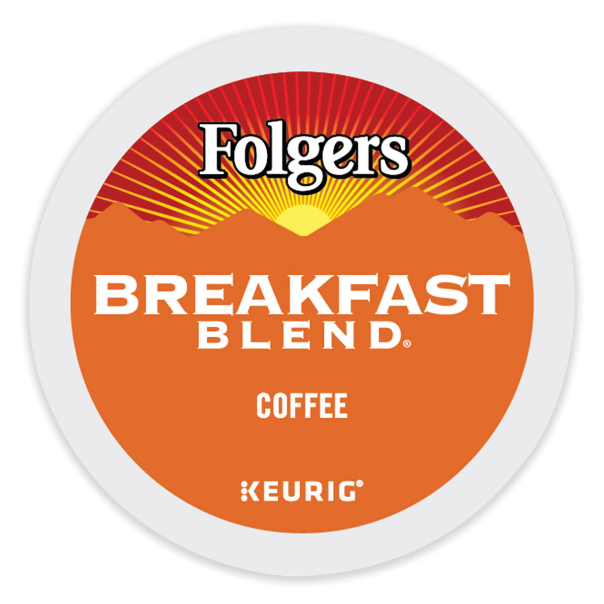 Folgers Breakfast Blend Coffee K-Cups, 24/Box (GMT0448)
