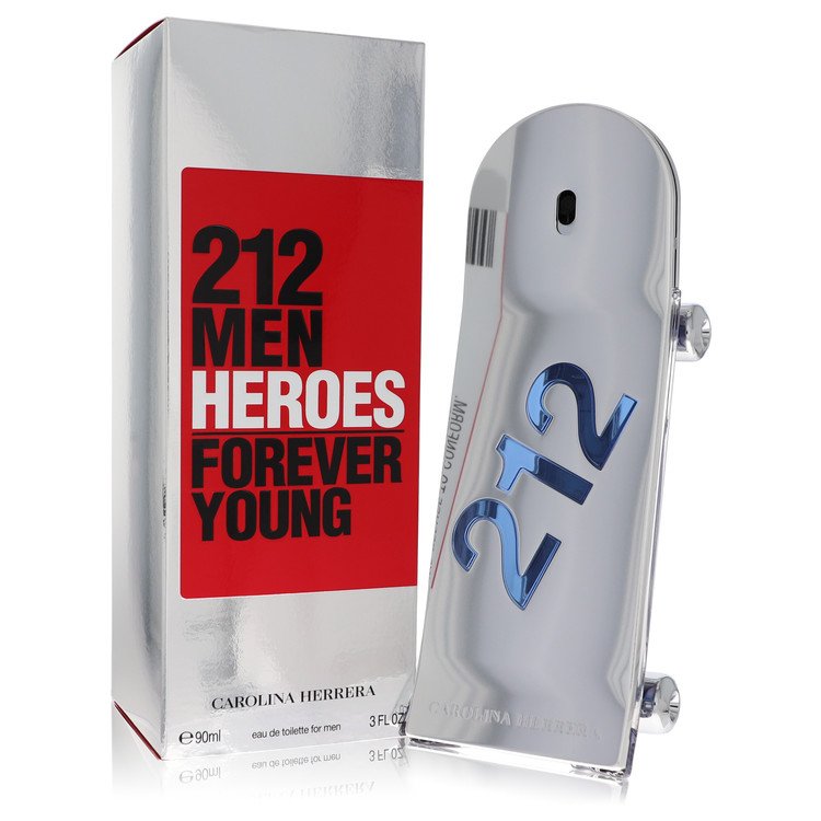 212 Heroes by Carolina Herrera Eau De Toilette Spray (Unboxed) 1.7 oz for Men