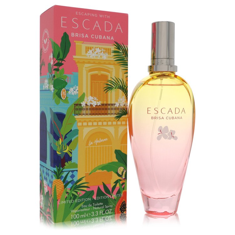 Escada Brisa Cubana by Escada Eau De Toilette Spray (Unboxed) 3.3 oz for Women