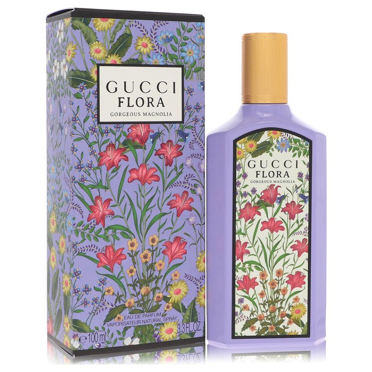 Flora Gorgeous Magnolia by Gucci Eau De Parfum Spray (Unboxed) 3.3 oz for Women