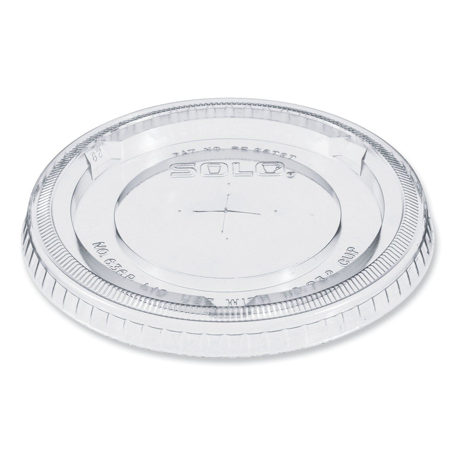 Dart Plastic Cold Cup Lids, Fits 32 oz Cups, Clear, 500/Carton (DCC636TS)