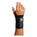 ergodyne ProFlex 4010 Double Strap Wrist Support, Large, Fits Right Hand, Black (EGO70026)