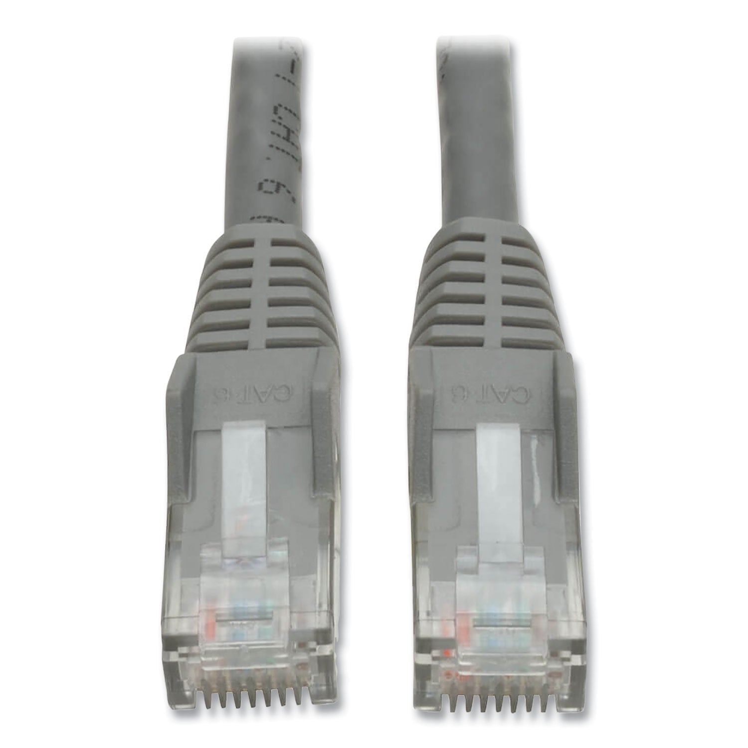 Tripp Lite CAT6 Gigabit Snagless Molded Patch Cable, 50 ft, Gray (N201050GY)