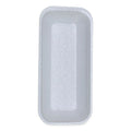 GEN Meat Trays, #1.5, 8.38 x 3.94 x 1.1, White, 1,000/Carton (GEN15WH)