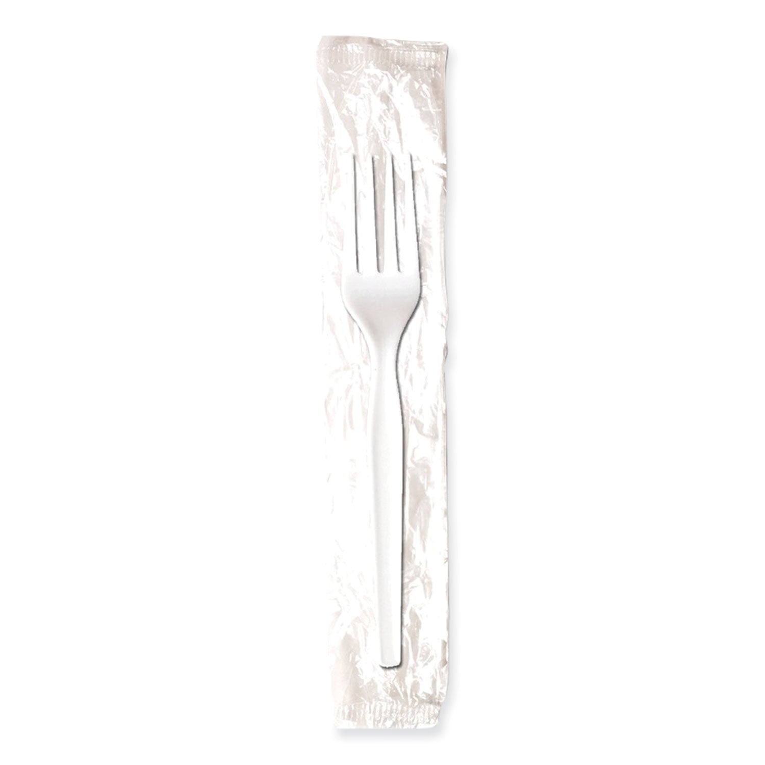 Dixie Mediumweight Polypropylene Cutlery, Forks, White, 1,000/Carton (DXEFM23C7)