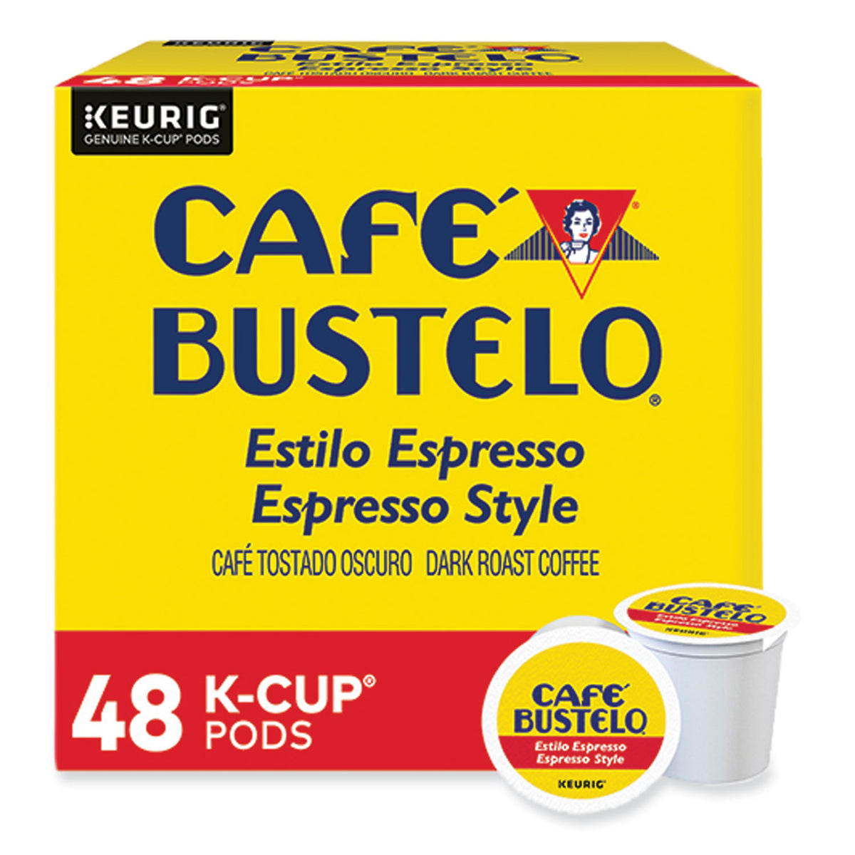 Cafe Bustelo Espresso Style K-Cups, 48/Box (GMT5000346117)