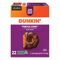 Dunkin Donuts K-Cup Pods, Turtle Love Coffee, 22/Box (GMT5000367615)