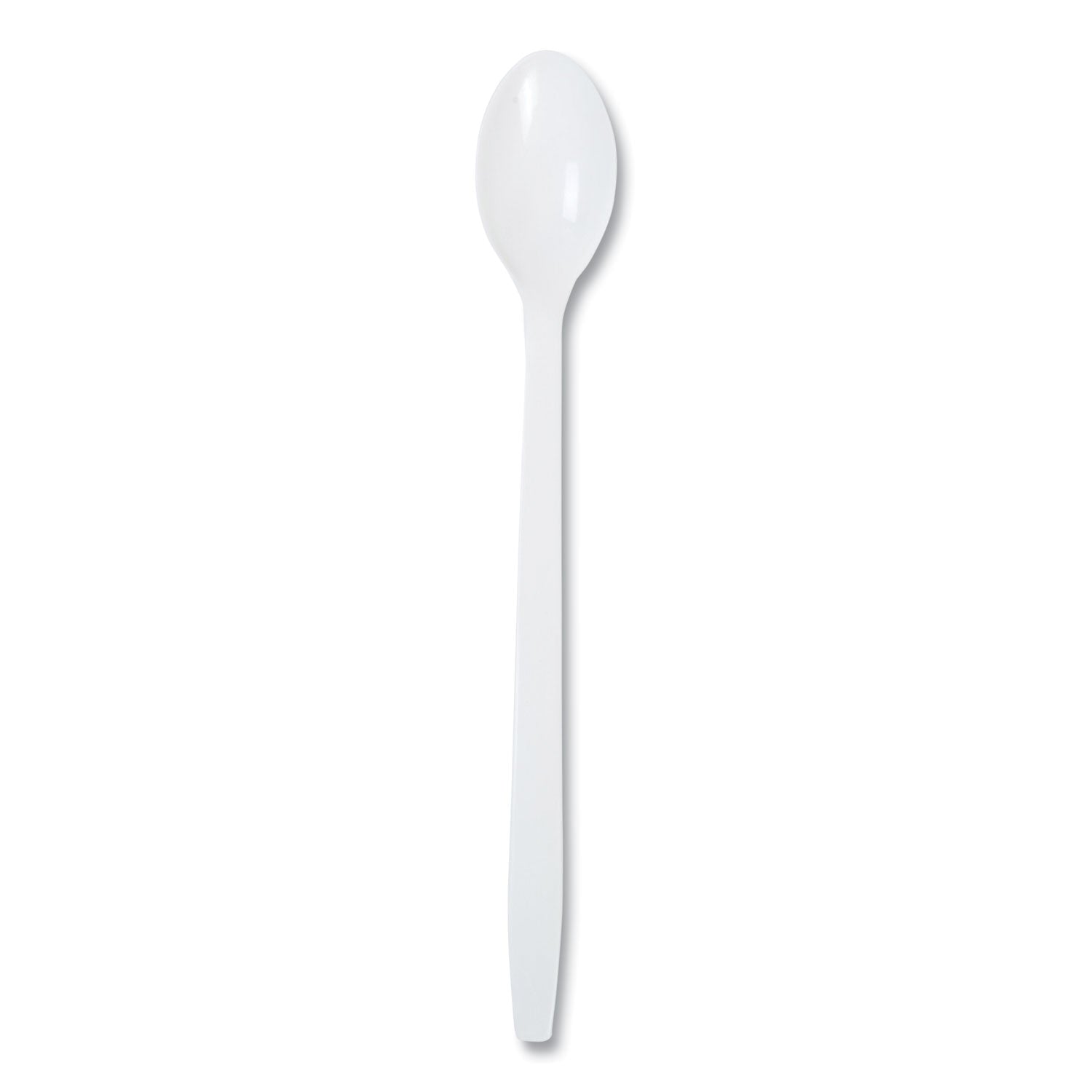 AmerCareRoyal Polypropylene Cutlery, Soda Spoon, 7.87", White, 1,000/Carton (RPPP2303W)