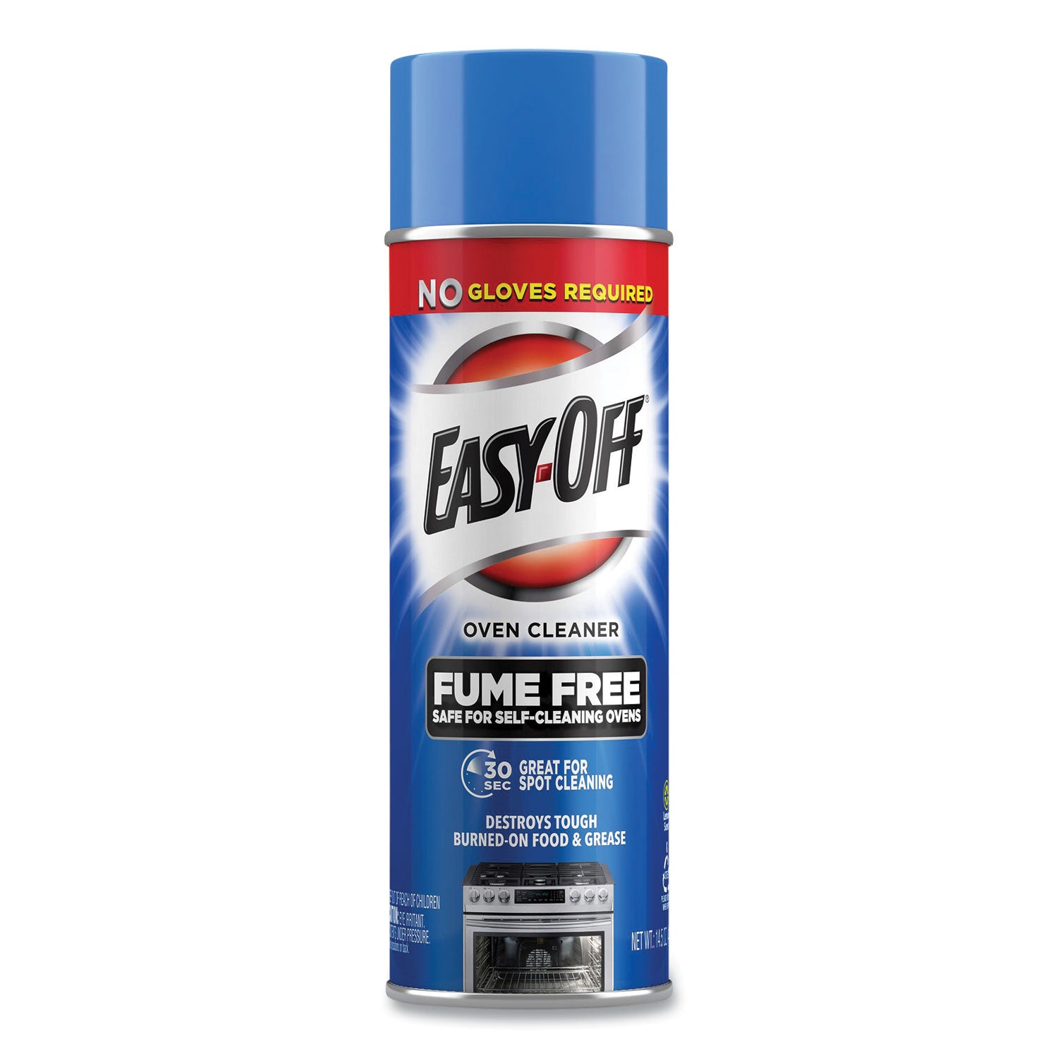 EASY-OFF Fume-Free Oven Cleaner, Lemon Scent, 14.5 oz Aerosol Spray (RAC87977)