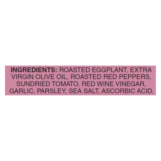 Mt Vikos Roasted Eggplant Spread - Case Of 6 - 7.3 Oz