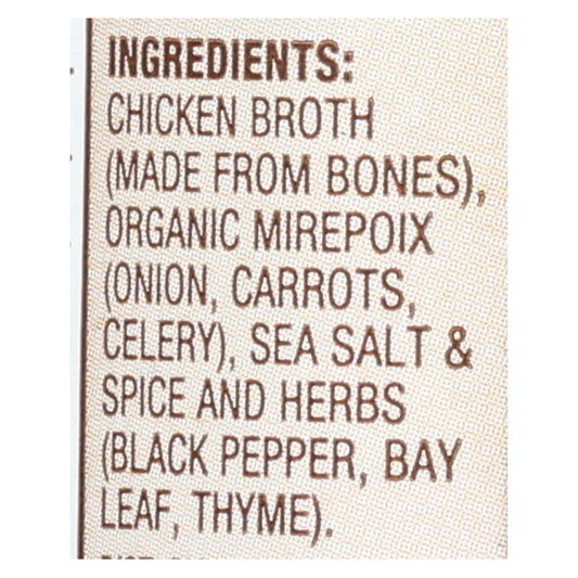 Kitchen Basics Chicken Bone Broth  - Case Of 12 - 8.25 Fz