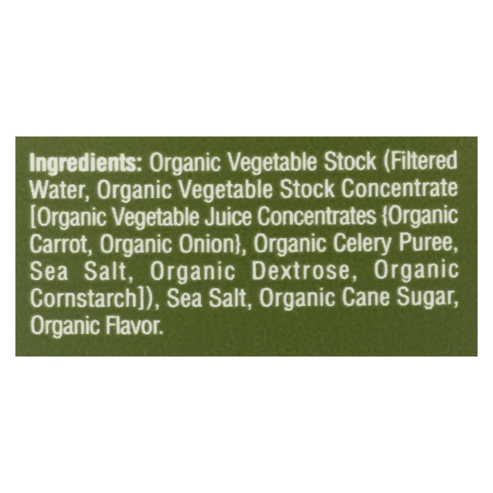 Emeril Organic Vegetable Stock - Case Of 6 - 32 Fl Oz.