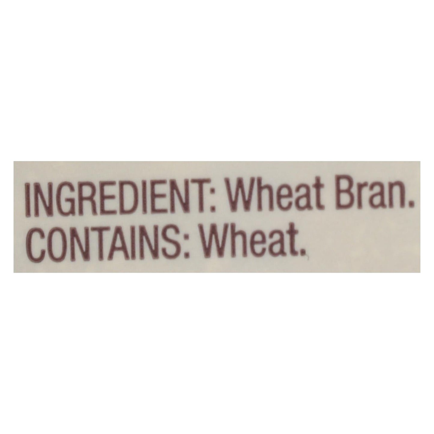 Bob's Red Mill - Wheat Bran - Case Of 4-8 Oz