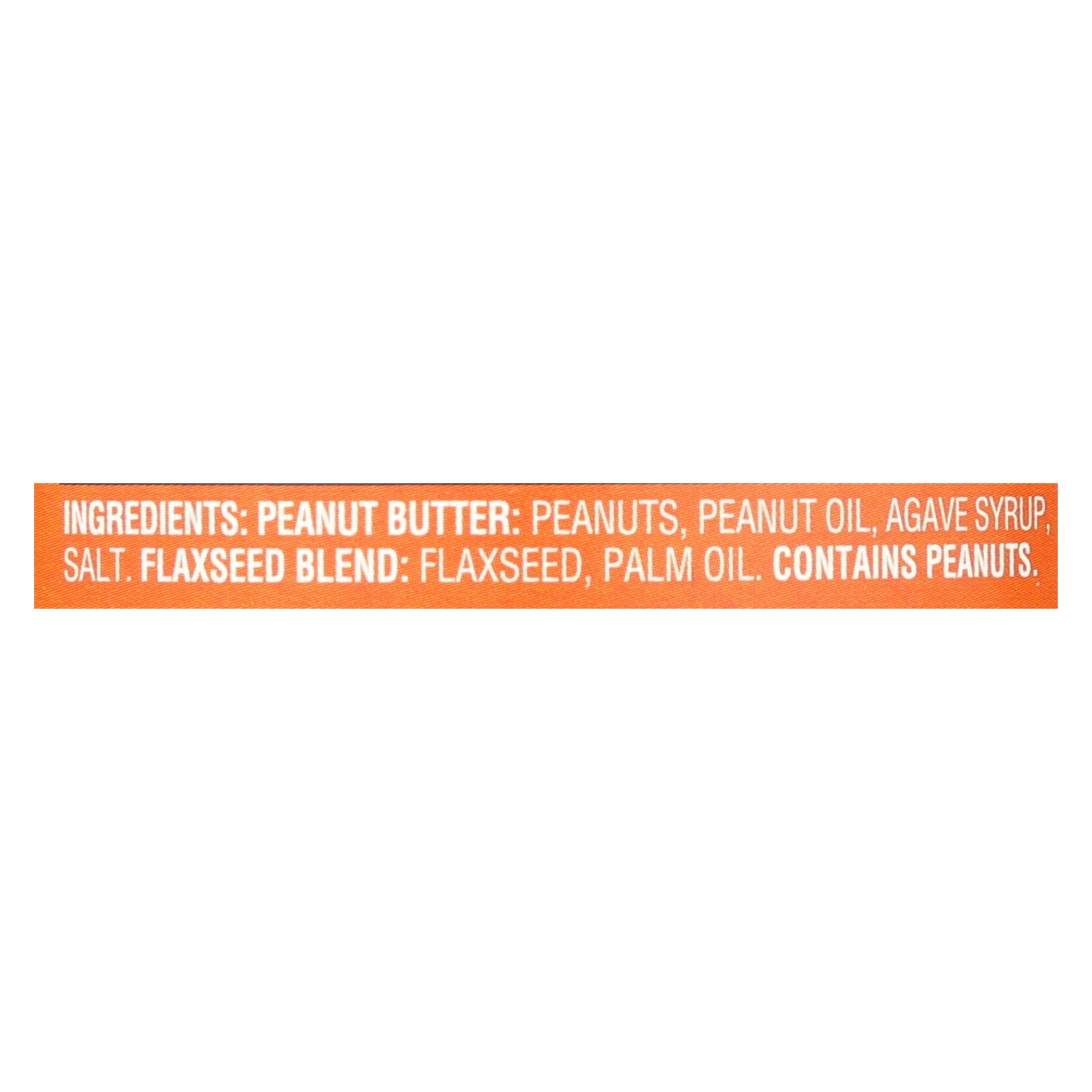 Earth Balance Crunchy Peanut Butter And Flaxseed - Case Of 12 - 16 Oz.