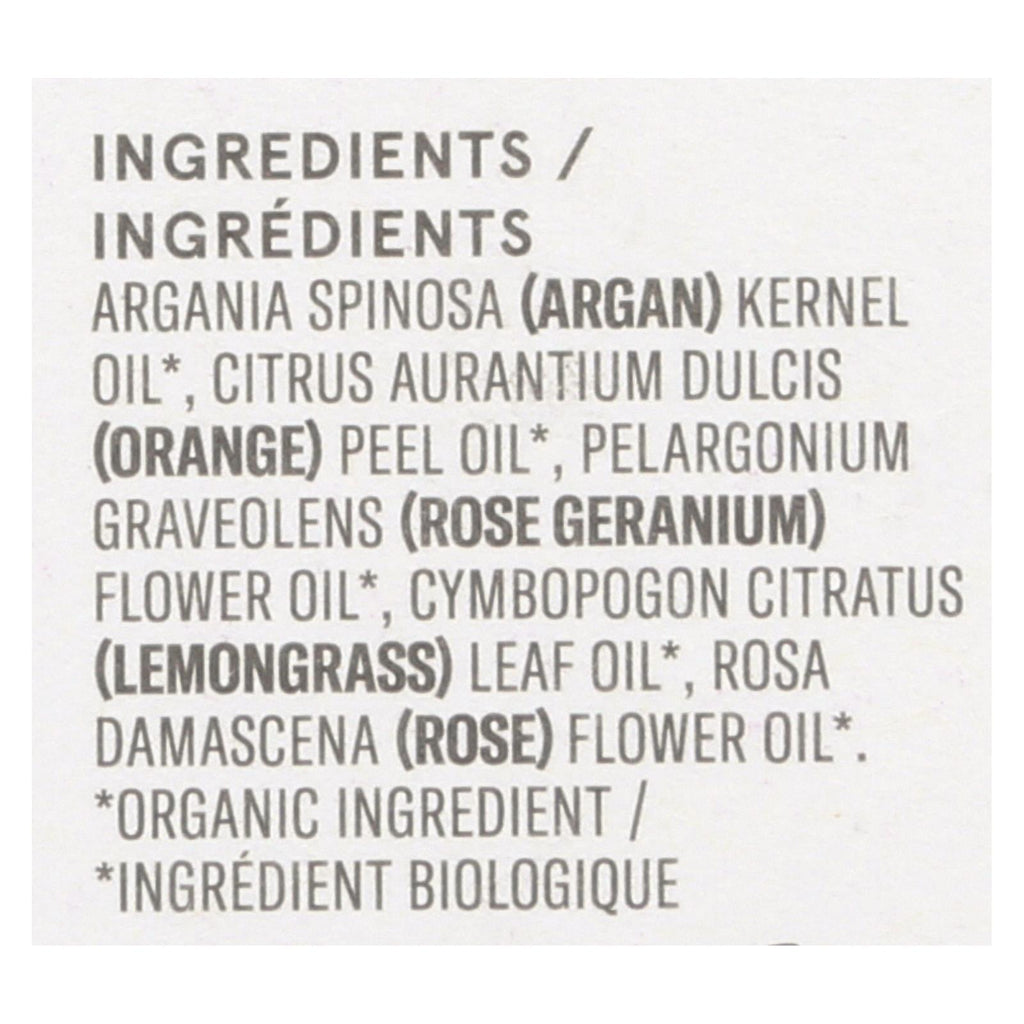 Acure - Argan Oil - Radically Rejuvenating Rose - 1 Fl Oz