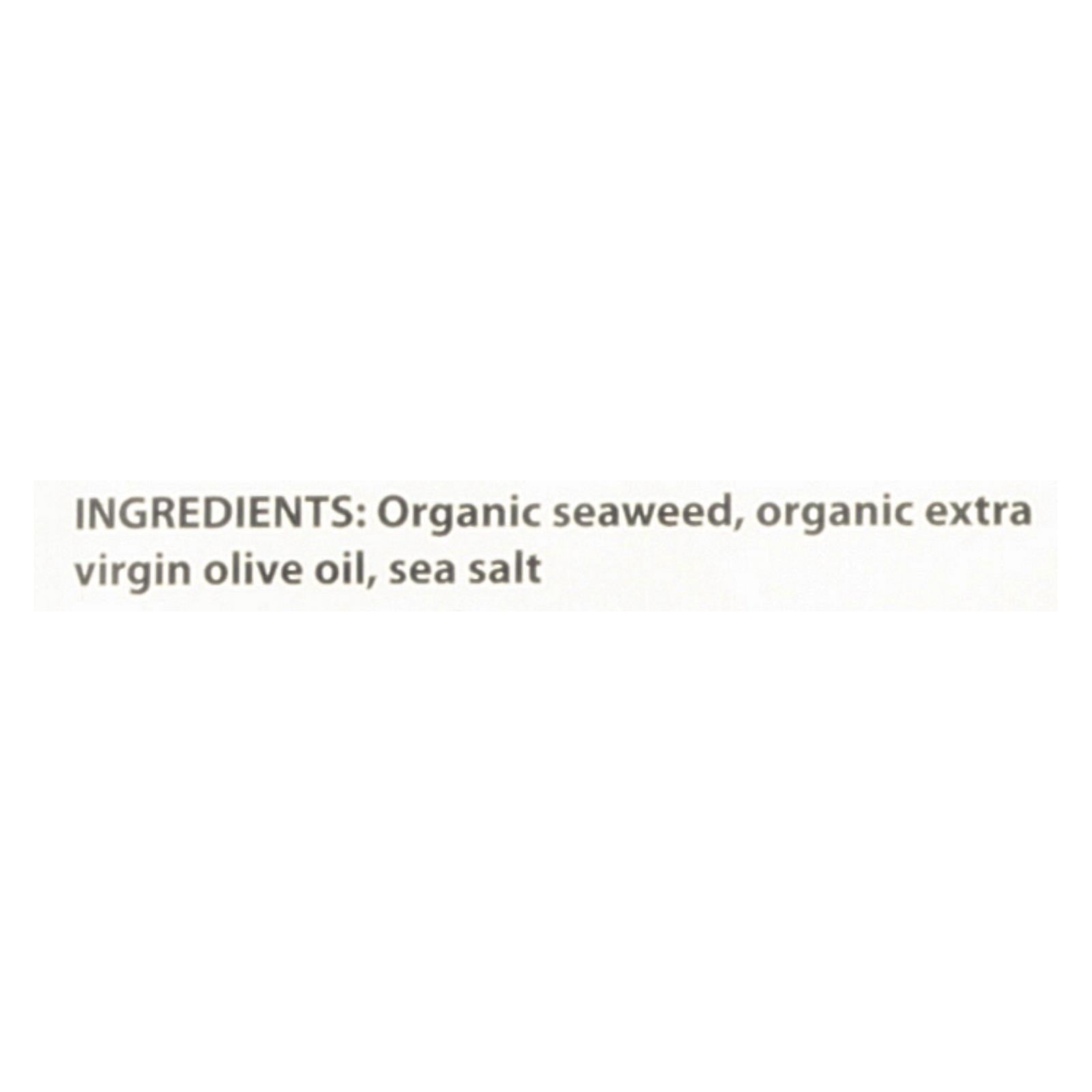 Seasnax Organic Premium Roasted Seaweed Snack - Original - Case Of 4 - 2.16 Oz.