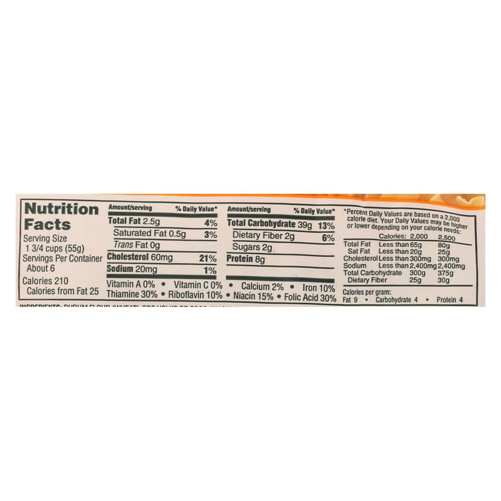 Manischewitz - Egg Noodles Broad - Case Of 12 - 12 Oz.