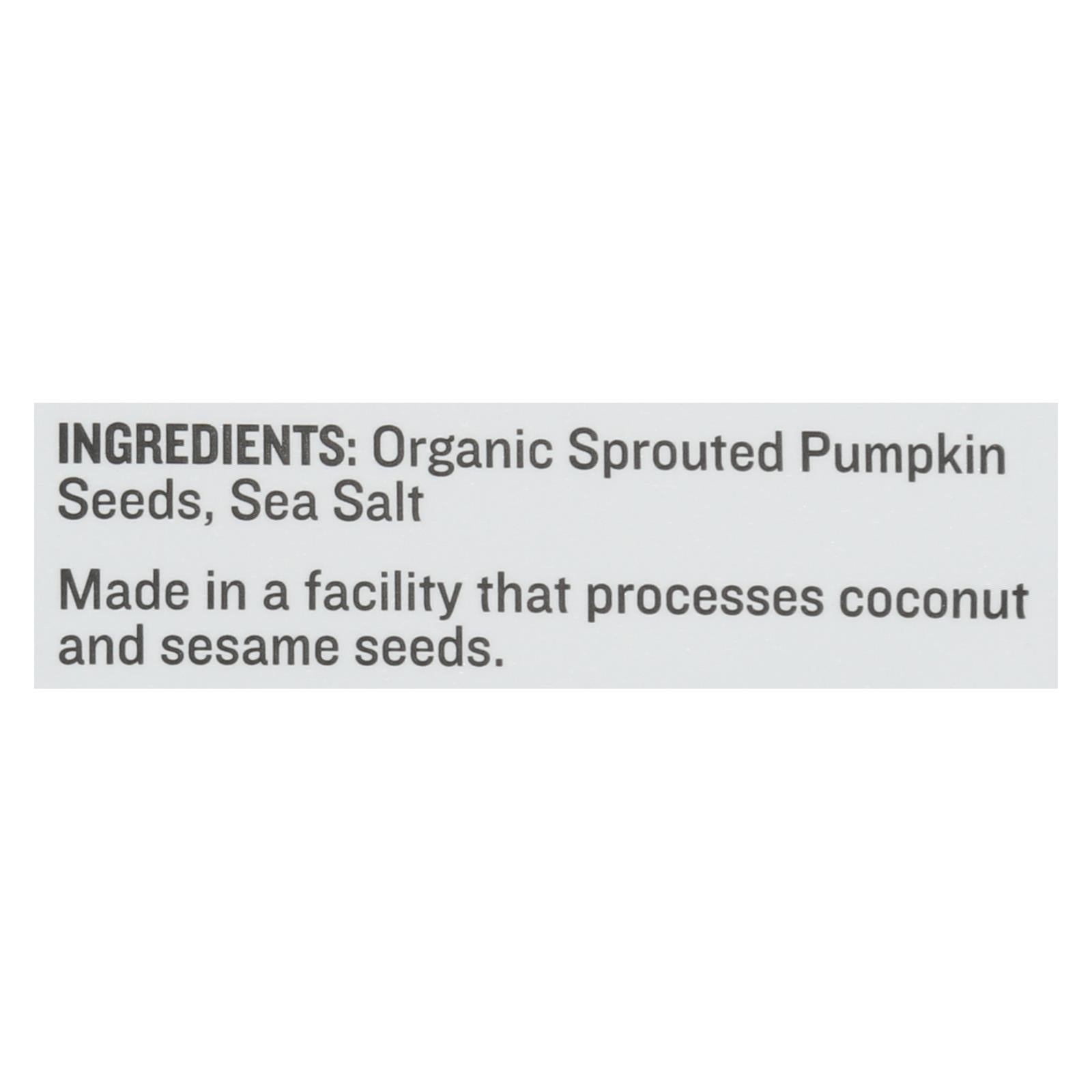 Go Raw - Snack Seed Pumpkin Sprtd - Case Of 10 - 4 Oz