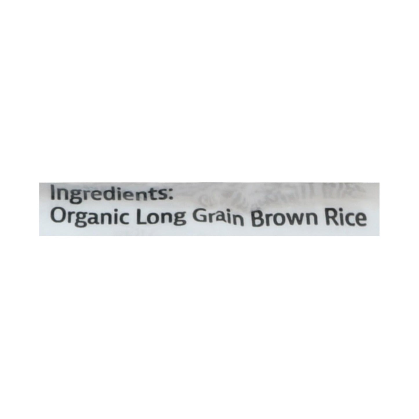 4 Sisters - Rice Og2 Brown Long Grain - Cs Of 6-2 Lb