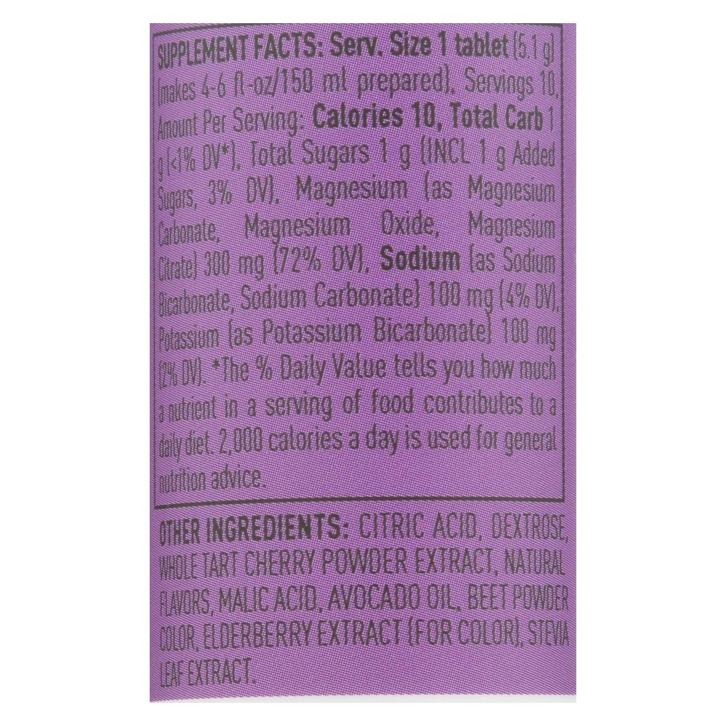 Nuun Hydration - Drink Tab Rest Blkbry Vanilla - Case Of 8 - 10 Tab