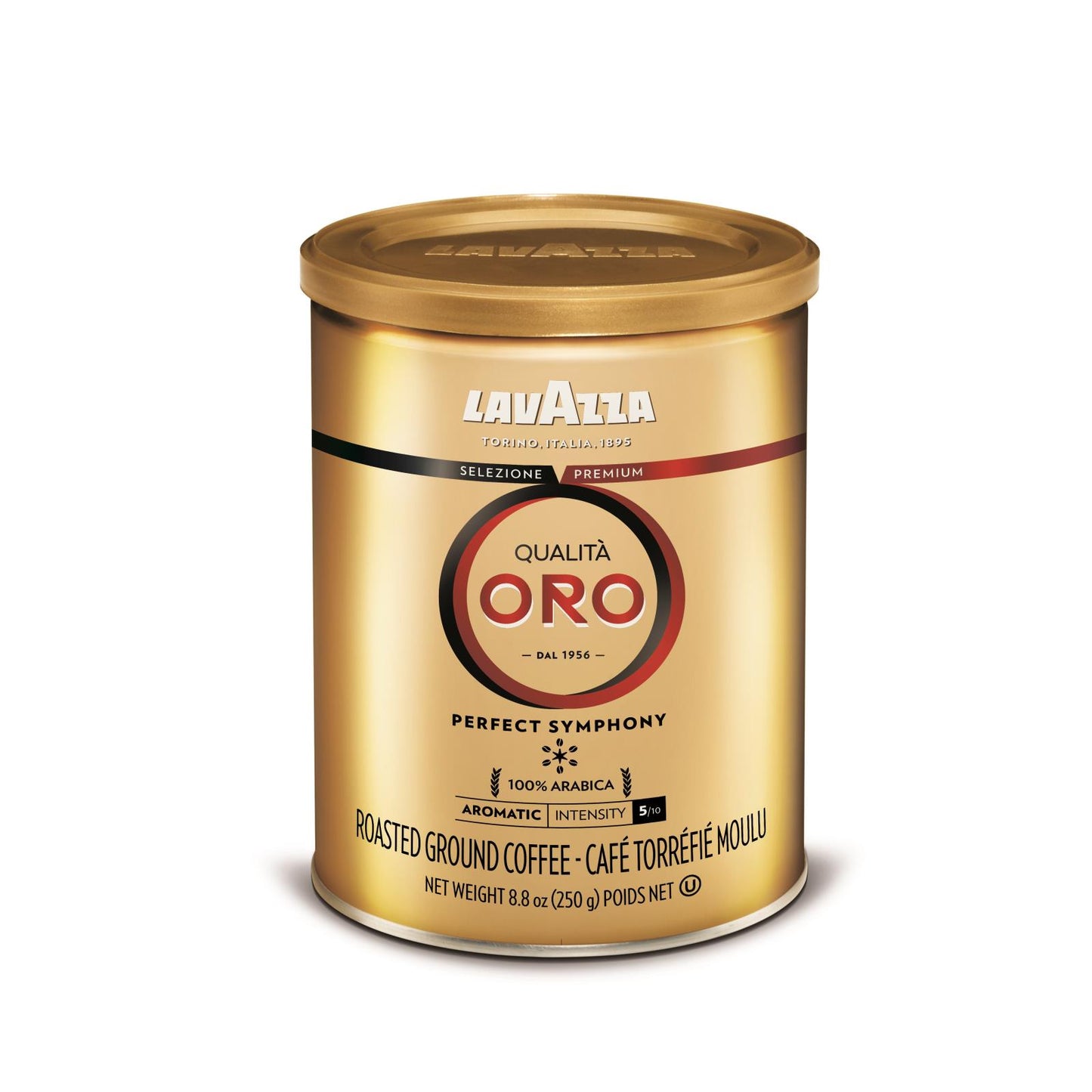 Lavazza Ground Coffee - Qualita Oro Canned - Case Of 12 - 8.8 Oz