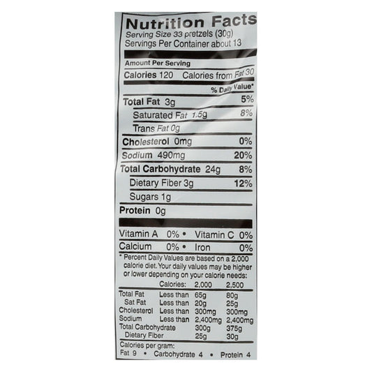 Glutino Pretzels Sticks - Case Of 12 - 14.1 Oz.