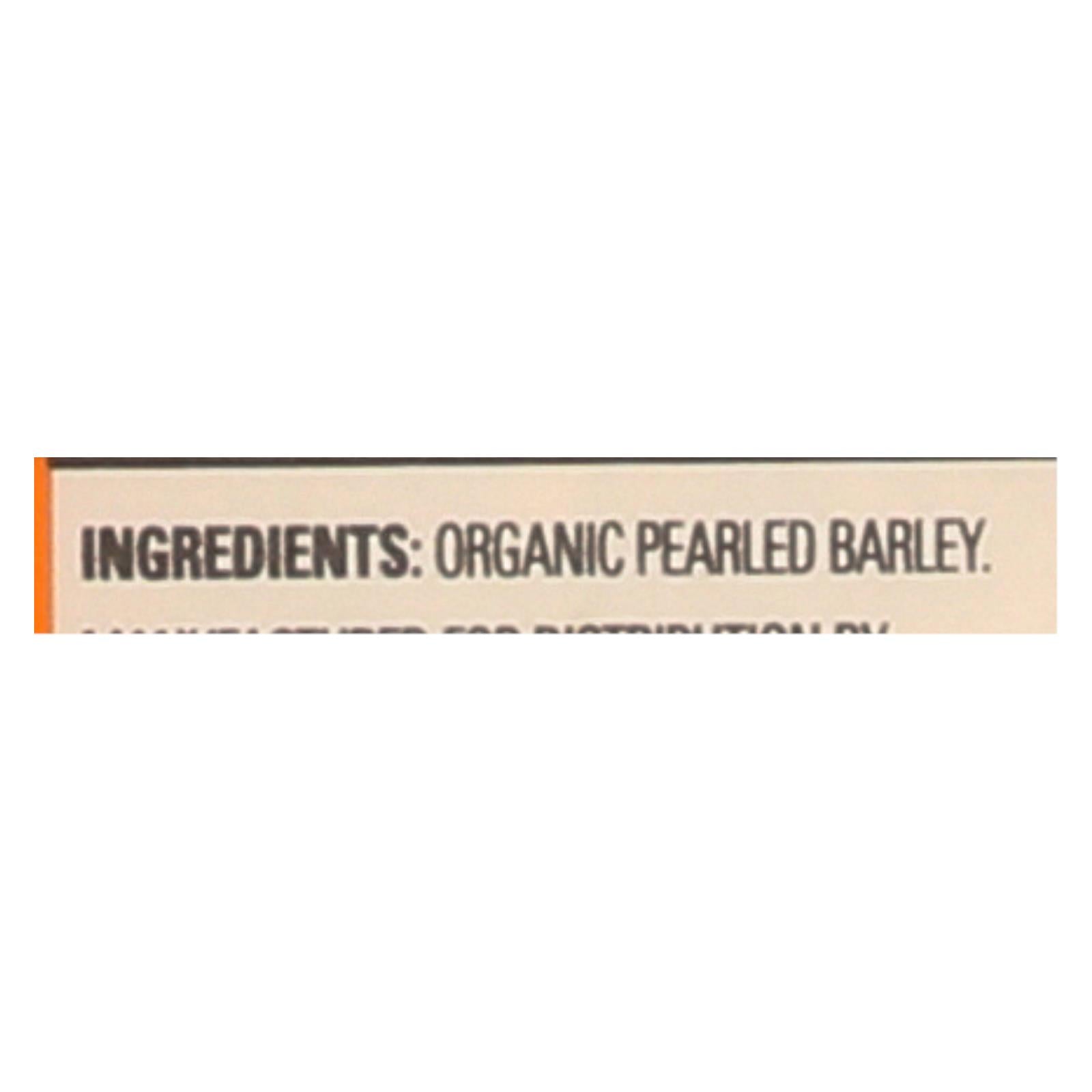 Arrowhead Mills - Organic Barley - Pearled - Case Of 6 - 28 Oz.