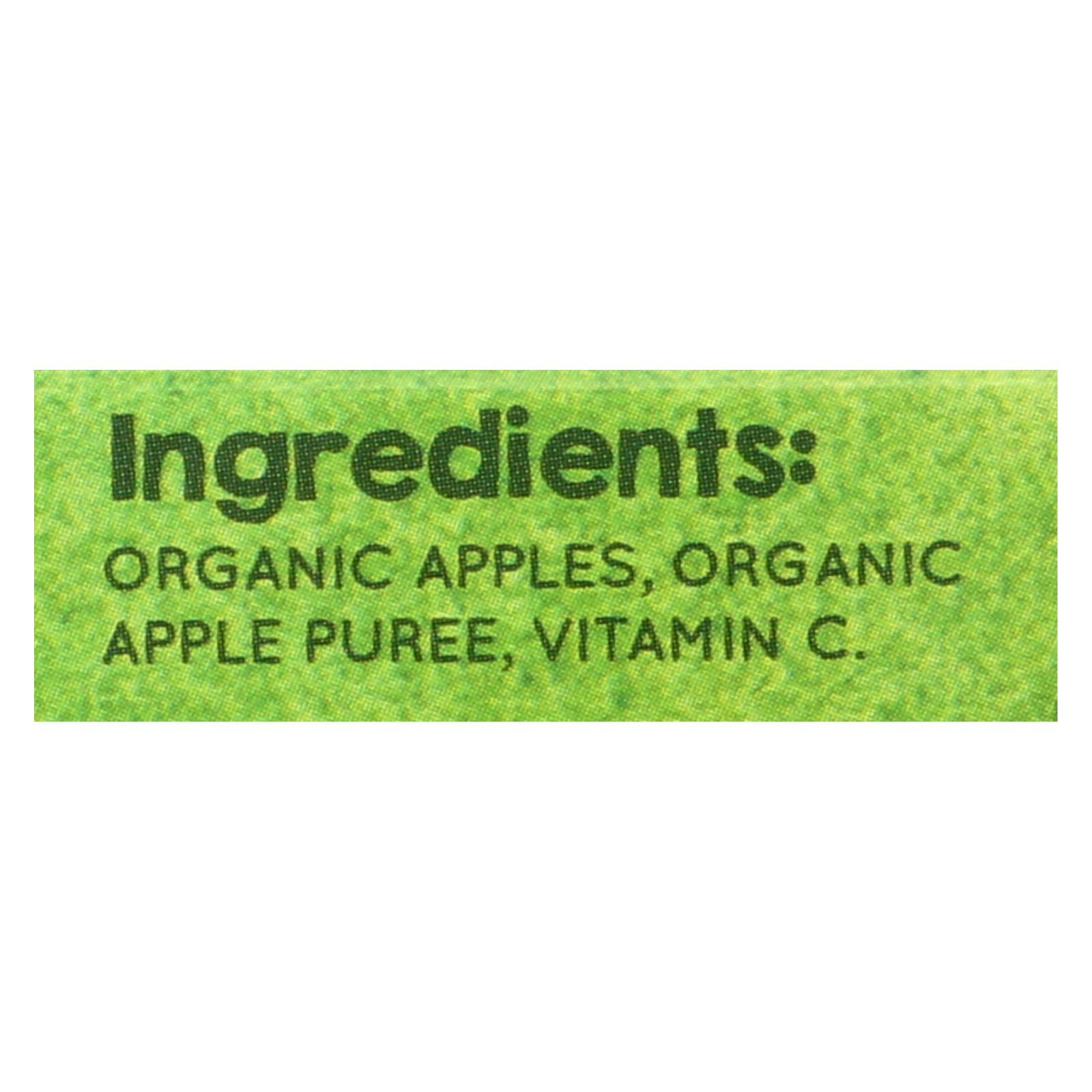 Vermont Village Organic Applesauce - Unsweetened - Case Of 12 - 4 Oz.