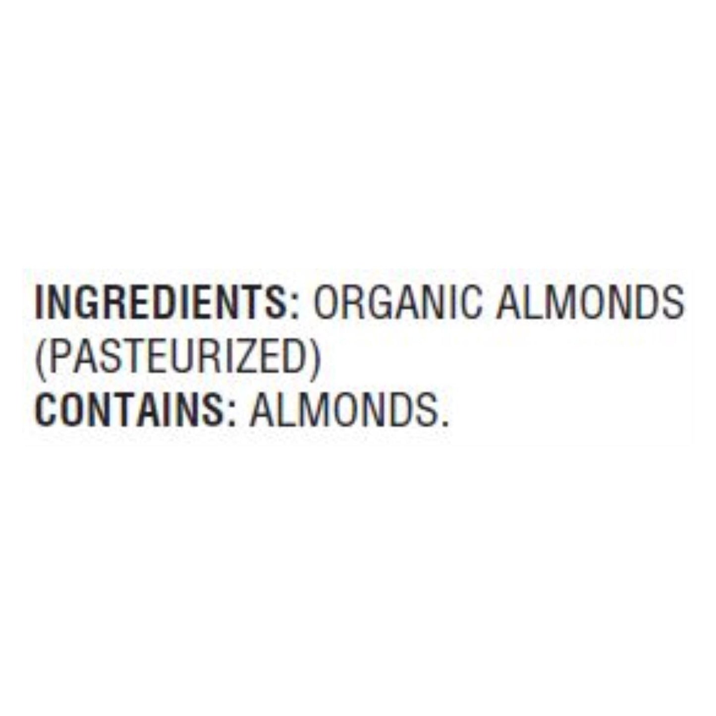 Woodstock Organic Raw Almonds - Case Of 8 - 7.5 Oz