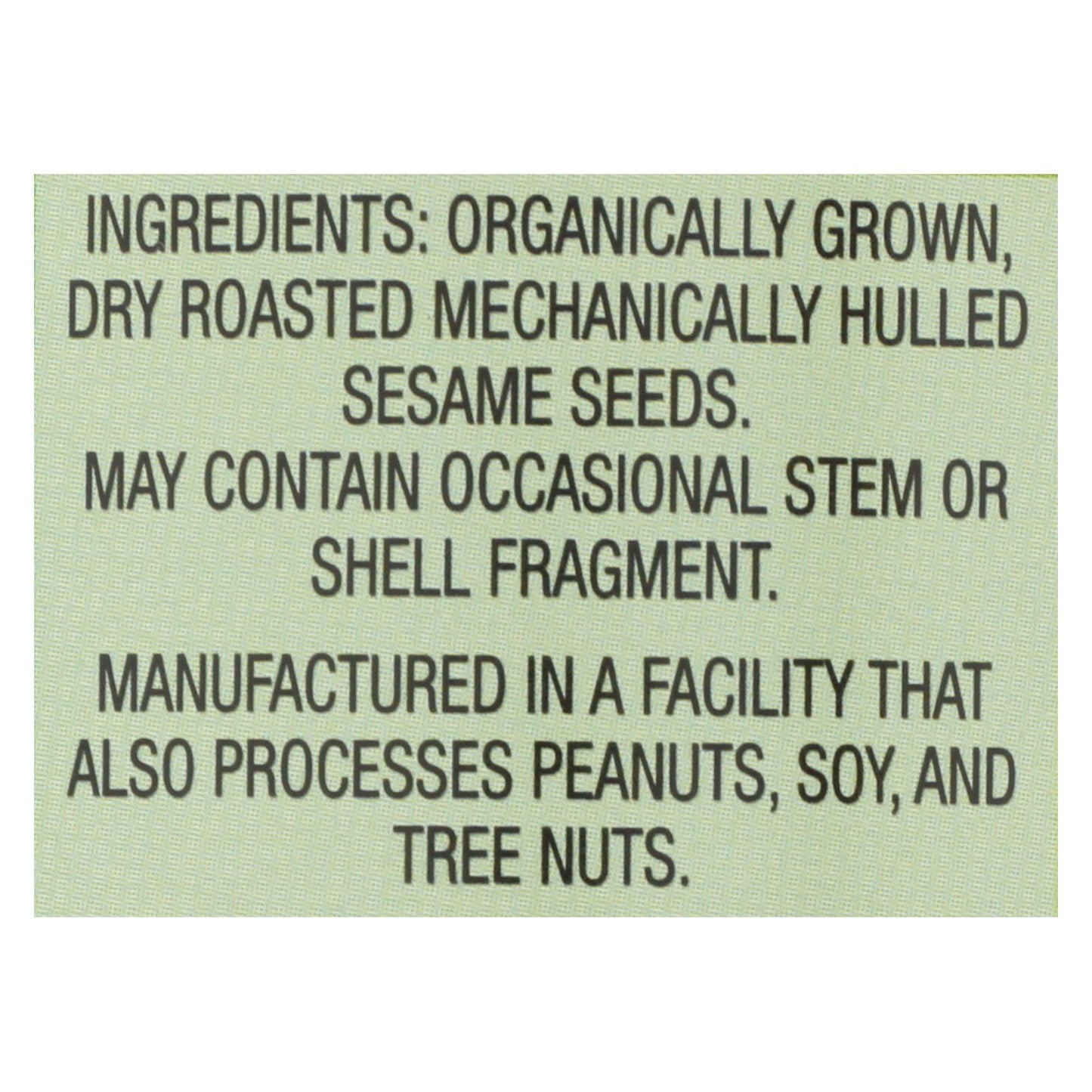 Once Again - Tahini Sesame - Case Of 6-16 Oz