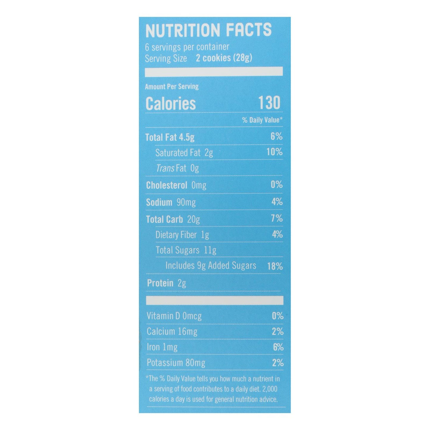 Cybel's Free To Eat Oatmeal Raisin Cookies - Case Of 6 - 6 Oz.